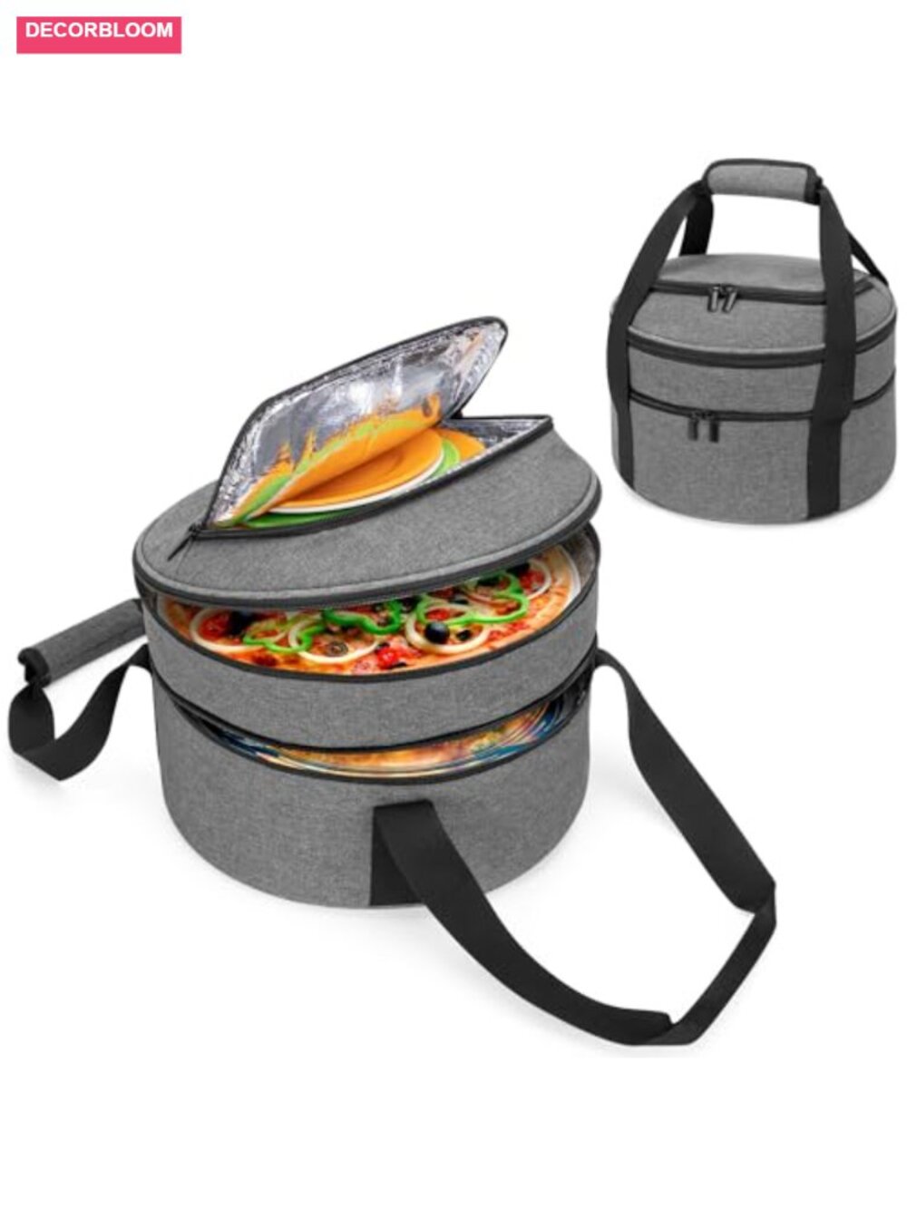 Insulated Casserole Carrier Double Decker Pie 12" Thermal